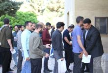گزارش تصویری آزمون استخدامی مشاغل کیفت بخشی وزارت آموزش و پرورش